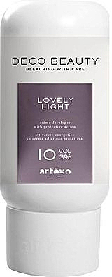 Utleniacz do włosów w proszku - Artego Deco Beauty Lovely Light Developer 3% — Zdjęcie N1