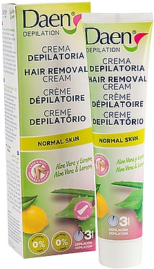 Krem do depilacji ciała - Daen Hair Removal Cream Aloe Vera — Zdjęcie N1