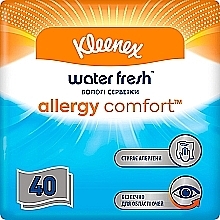 Chusteczki nawilżane przeciw alergenom, 40 szt. - Kleenex Allergy Comfort — Zdjęcie N2