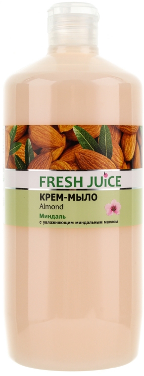 Migdałowe kremowe mydło z nawilżającym mlekiem - Fresh Juice Almond
