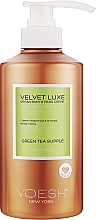 Krem do rąk i ciała z zieloną herbatą - Voesh Velvet Luxe Vegan Body & Hand Cream Green Tea Supple — Zdjęcie N1