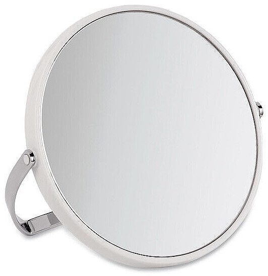 Lustro stołowe okrągłe, białe, 13 cm, x5 - Acca Kappa Mirror Bilux White Plastic X5 — Zdjęcie N1