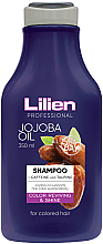 Kup Nawilżający szampon do włosów farbowanych - Lilien Jojoba Oil Shampoo