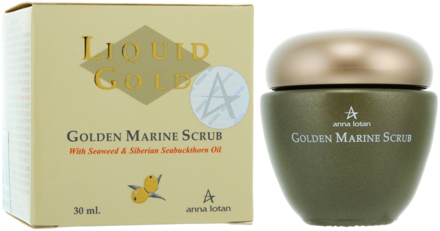 Peeling Złoty - Anna Lotan Liquid Gold Golden Marine Scrub