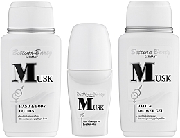 Bettina Barty Musk Mini Travelset Set - Zestaw (s/g/150ml + b/lot/150ml + deo/50ml) — Zdjęcie N2