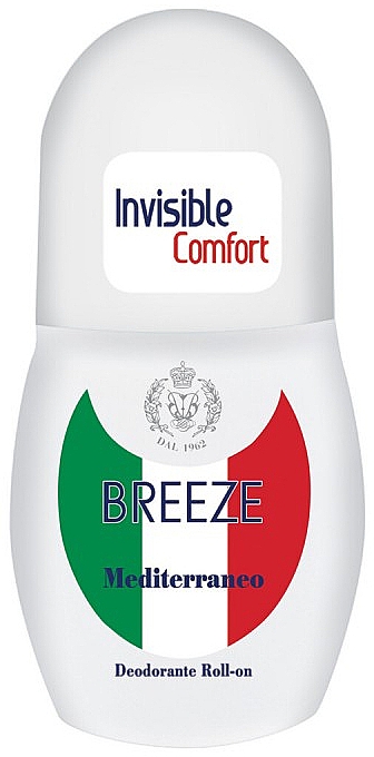 Dezodorant w kulce - Breeze Invisible Comfort Deodorante Roll-on — Zdjęcie N1