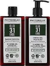 Zestaw - Phytorelax Laboratories 31 Herbs (sh/gel 250 ml + b/lotl 250 ml) — Zdjęcie N2