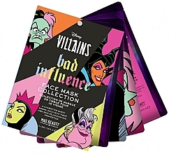 Kup Zestaw masek do twarzy - Mad Beauty Disney Pop Villains Face Mask Collection (f/mask/4x25ml)