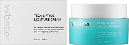 Nawilżający krem ​​z peptydami - Vvbetter Teca Lifting Moisture Cream — Zdjęcie N2