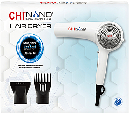 Suszarka do włosów, biała - CHI Nano Hair Dryer — Zdjęcie N2