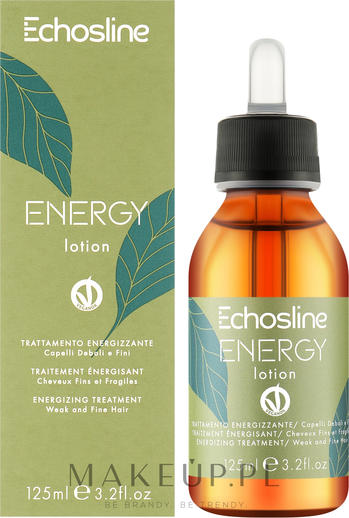 Energetyzujący lotion do włosów cienkich i słabych - Echosline Energy Lotion — Zdjęcie 125 ml