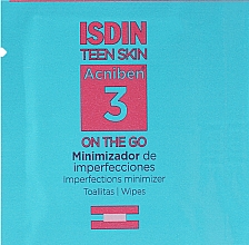 Kup Chusteczki do oczyszczania twarzy - Isdin Teen Skin Acniben