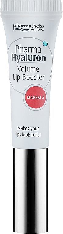 Balsam do ust Marsala - Pharma Hyaluron Pharmatheiss Cosmetics Volume LipBooster Marsala — Zdjęcie N1