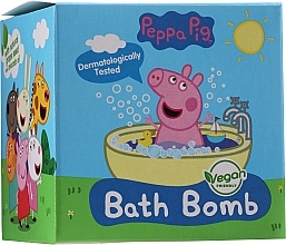 Kup PRZECENA! Musująca kula do kąpieli dla dzieci - Peppa Pig Bath Bomb With Natural Grape Seed And Avocado Oil *