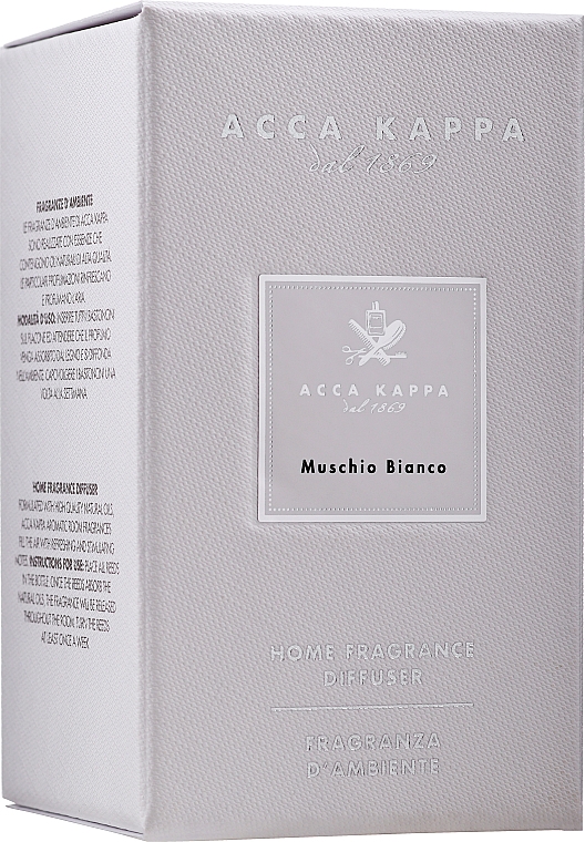 Aromat do domu - Acca Kappa White Moss Home Fragrance Diffuser — Zdjęcie N2