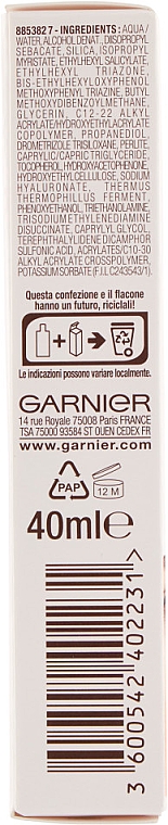 Fluid do twarzy z filtrem przeciwsłonecznym - Garnier Ambre Solaire Anti-Dark Spots Protection Fluid SPF50 — Zdjęcie N4