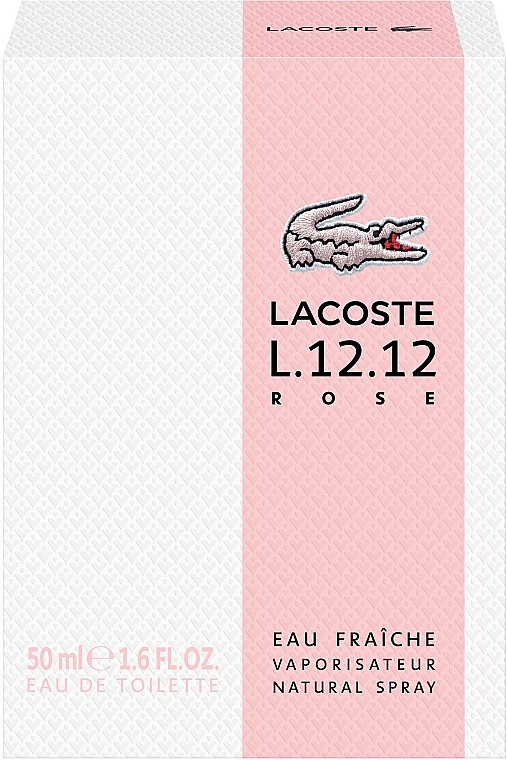 Lacoste L.12.12 Rose Eau Fraiche - Woda toaletowa — Zdjęcie N3