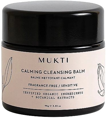 Kojący oczyszczający balsam do twarzy - Mukti Organics Calming Cleansing Balm — Zdjęcie N1