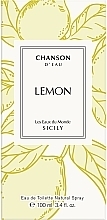 Coty Chanson D'eau Lemon - Woda toaletowa — Zdjęcie N3