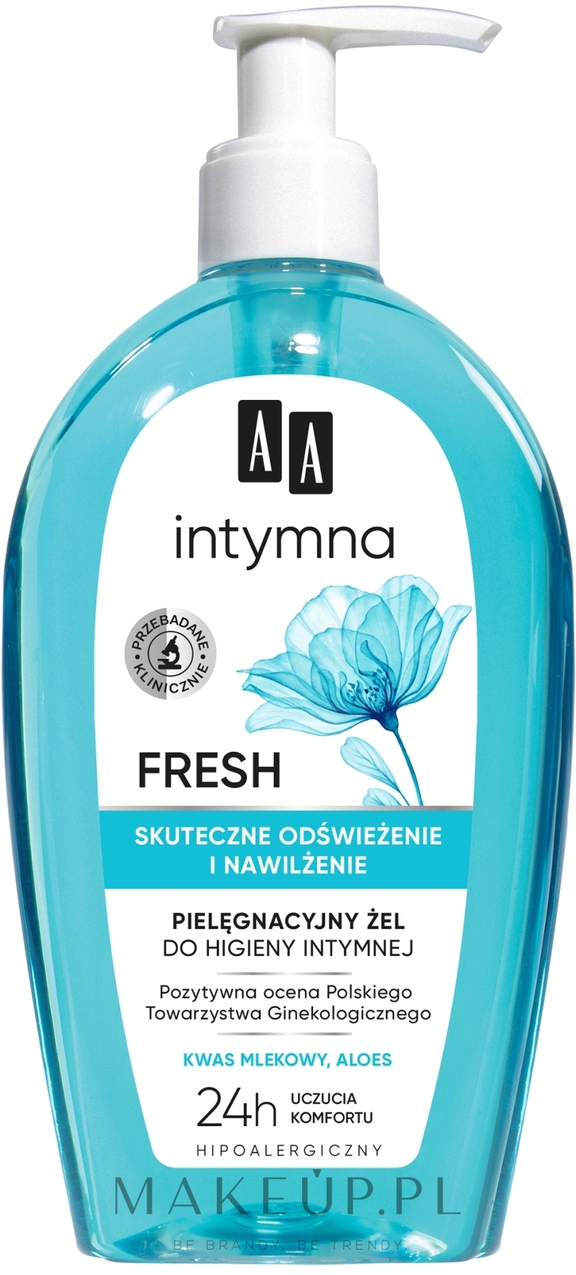 Pielęgnujący żel do higieny intymnej - AA Intymna Fresh — Zdjęcie 300 ml
