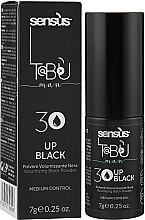 Czarny puder zwiększający objętość włosów - Sensus Tabu Up 30 Black  — Zdjęcie N2