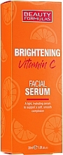 Kup PRZECENA! Rozjaśniające serum do twarzy z witaminą C - Beauty Formulas Brightening Vitamin C Facial Serum *