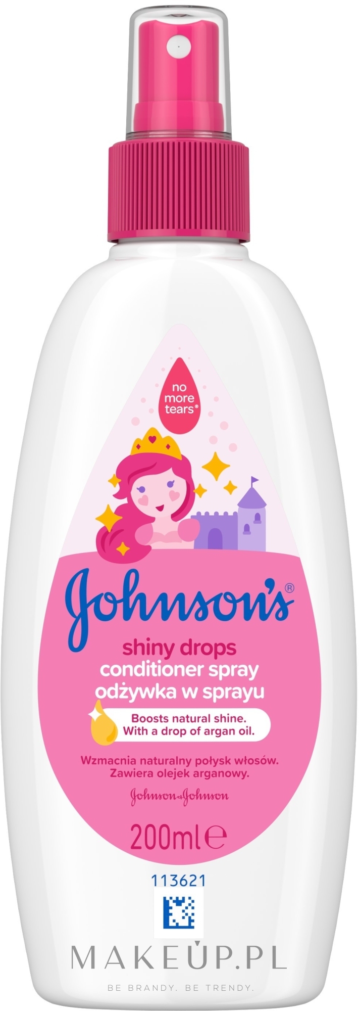 Odżywka w sprayu dla dzieci - Johnson’s® Baby Shiny Drops — Zdjęcie 200 ml