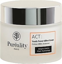 Krem do twarzy - Pureality Act Youth Power Effect Cream — Zdjęcie N1