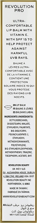 Balsam do ust - Revolution Pro Protect Conditioning Lip Balm SPF15 — Zdjęcie N3