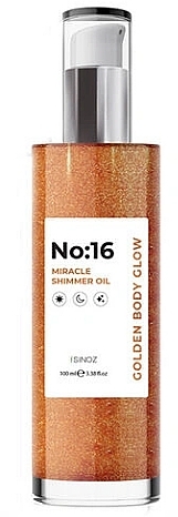 Olejek z efektem rozświetlenia do ciała i włosów - Sinoz No:16 Miracle Shimmer Oil — Zdjęcie N1