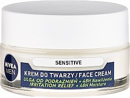 Intensywnie nawilżający krem do twarzy dla mężczyzn Ulga od podrażnień - NIVEA Intensively Moisturizing Cream Men Sensitive Skin — Zdjęcie N7