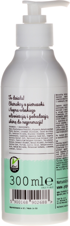 Naturalny balsam do rąk Natka pietruszki - Yope Hand And Body Balm — Zdjęcie N2