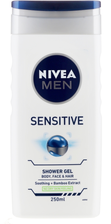 Zestaw prezentowy dla mężczyzn - Nivea Men Skin Diver (deo/spray 150 ml + sh/gel 250 ml + cr 30 ml) — Zdjęcie N3