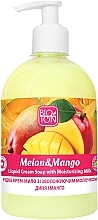 Kup Kremowe mydło w płynie Melon i mango - Bioton Cosmetics Active Fruits Melon & Mango Soap