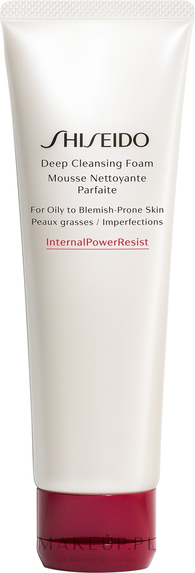 Głęboko oczyszczająca pianka do twarzy - Shiseido Deep Cleansing Foam — Zdjęcie 125 ml