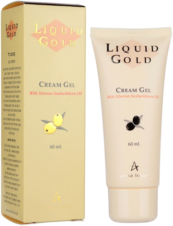 Krem-żel Złoty - Anna Lotan Liquid Gold Emulsifier Free Cream Gel