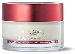 Krem do twarzy - Bottega Verde Goji Perfect Intensive Anti-Wrinkle And Antioxidant Treatment SPF15 — Zdjęcie N2