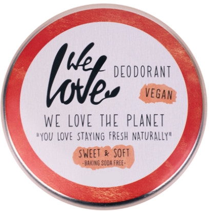 Naturalny dezodorant w kremie - We Love The Planet Deodorant Sweet & Soft — Zdjęcie N1