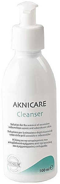 Oczyszczający żel do mycia cery tłustej i trądzikowej - Synchroline Aknicare Cleanser — Zdjęcie N3