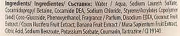 Owocowy krem pod prysznic Banan i kokos - Revuele Fruity Shower Cream Banana & Coconut — Zdjęcie N3