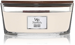 Świeca zapachowa w szkle - Woodwick Candle Ellipse Vanilla Musk — Zdjęcie N1