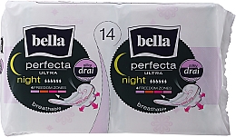 Kup Podpaski Perfecta Ultra Night Silky Drai, 7+7 szt. - Bella 