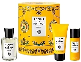 Acqua Di Parma Colonia Holiday Collection Gift Set - Zestaw (edc/100ml + bath&show gel/75ml + deo/50ml) — Zdjęcie N2