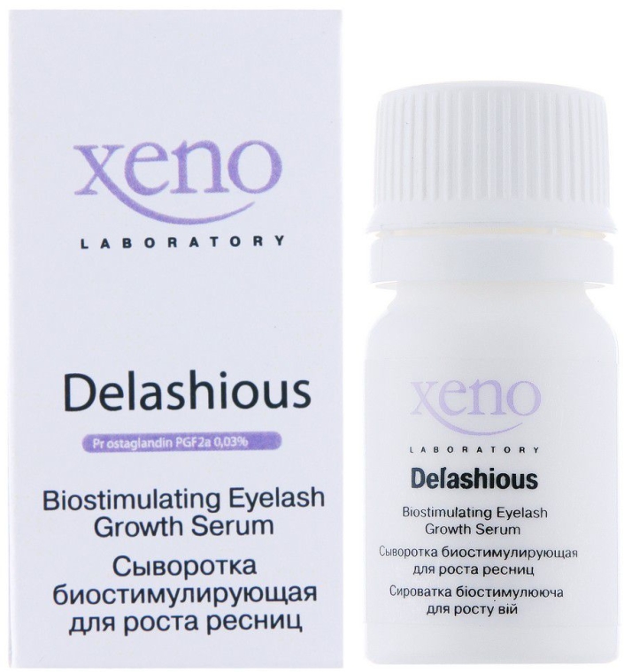 Serum pobudzające wzrost rzęs i brwi - Xeno Laboratory Delashious