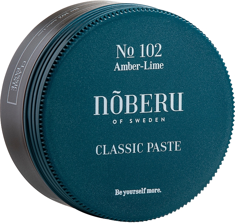 Pasta do stylizacji włosów - Noberu of Sweden №102 Amber Lime Classic Paste — Zdjęcie N1