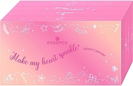 Kalendarz adwentowy, 24 produkty - Essence Make My Heart Sparkle Advent Calendar — Zdjęcie N2