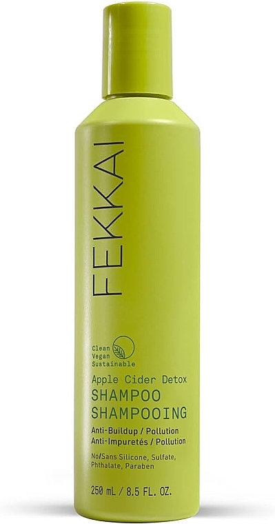 Detoksykujący szampon z octem jabłkowym - Fekkai Apple Cider Detox Shampoo — Zdjęcie N2