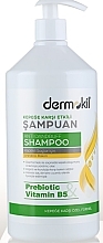 Szampon przeciwłupieżowy z prebiotykiem i witaminą B5 - Dermokil Prebiotic & Vitamin B5 Anti Dandruff Shampoo — Zdjęcie N1