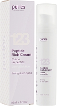 Odżywczy krem do twarzy ​​z peptydami - Purles Derma Solution 123 Peptide Rich Cream — Zdjęcie N1