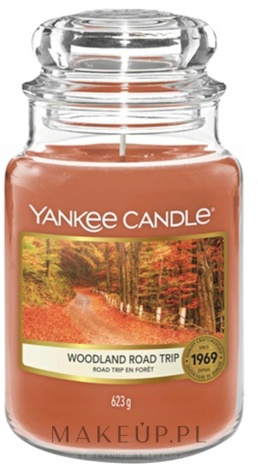Świeca zapachowa w słoiku - Yankee Candle Woodland Road Trip — Zdjęcie 623 g